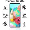 image3 Pack amFilm Premium Tempered Glass Screen Protector for Samsung Galaxy A72 2021 A73 2022 5Gwith Easy Installation Handles AntiScratch Buble Free