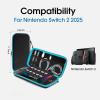imageamCase Carrying Case for Nintendo Switch 2 79 2025  Protective Hard Shell Portable Travel Carrying Case Pouch for Switch Console and Accessories BlackBlue