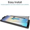 imageamFilm 2 Pack Glass Screen Protector for Samsung Galaxy Note 8 Full Screen Coverage 3D Curved Tempered Glass Dot Matrix with Easy Installation Tray