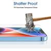 imageamFilm 2 Pack Magnetic OneTouch for iPhone 16eiPhone 14iPhone 1313 Pro 61quot Screen Protector Eco Friendly Indestructible 9H Tempered Glass 15 seconds AutoAlignment ampamp Ultra Fast Installation16e141361