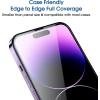 imageamFilm 2 Pack Magnetic OneTouch for iPhone 16eiPhone 14iPhone 1313 Pro 61quot Screen Protector Eco Friendly Indestructible 9H Tempered Glass 15 seconds AutoAlignment ampamp Ultra Fast Installation14P61