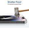 imageamFilm 2 Pack Magnetic OneTouch for iPhone 16eiPhone 14iPhone 1313 Pro 61quot Screen Protector Eco Friendly Indestructible 9H Tempered Glass 15 seconds AutoAlignment ampamp Ultra Fast Installation14P67