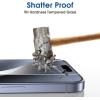 imageamFilm 2 Pack Magnetic OneTouch for iPhone 16eiPhone 14iPhone 1313 Pro 61quot Screen Protector Eco Friendly Indestructible 9H Tempered Glass 15 seconds AutoAlignment ampamp Ultra Fast Installation15P67