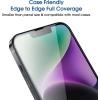 imageamFilm 2 Pack Magnetic OneTouch for iPhone 16eiPhone 14iPhone 1313 Pro 61quot Screen Protector Eco Friendly Indestructible 9H Tempered Glass 15 seconds AutoAlignment ampamp Ultra Fast Installation1467