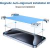 imageamFilm 2 Pack Magnetic OneTouch for iPhone 16eiPhone 14iPhone 1313 Pro 61quot Screen Protector Eco Friendly Indestructible 9H Tempered Glass 15 seconds AutoAlignment ampamp Ultra Fast Installation15P67