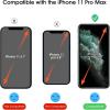 imageamFilm 2 Pack OneTouch Glass Screen Protector for iPhone 11 Pro Max 65quot with Easy Installation KitIPH11P65