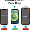 imageamFilm 2 Pack OneTouch Glass Screen Protector for iPhone 11 Pro Max 65quot with Easy Installation KitIPH12Mini54