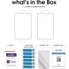 imageamFilm 2 Pack Upgrade Version Screen Protector for Lenovo Legion Go Handheld 2023 Tempered Glass 88 inch Full Coverage Transparent Ultra HD AntiScratch AntiFingerprintLegion Go88