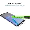 imageamFilm 2 pack Glass Screen Protector for Samsung Galaxy S8 Plus 3D Curved Tempered Glass Dot Matrix with Easy Installation Tray Case Friendly Black