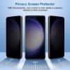 imageamFilm 22 Pack Samsung Galaxy S23 61 Privacy Screen Protector with Camera Lens Protector Anti Spy Hybrid Film Fingerprint ID Compatible Easy to Installation