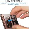 imageamFilm 3 Pack Camera Protector for Samsung Galaxy Note 20 Ultra RearFacing Camera Tempered Glass Screen Protector 3 Pack Black