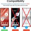 imageamFilm 31 Pack 3 Pack Tempered Glass Screen Protector for Google Pixel 7a with 1 Pack Camera Lens Protector 033mm Thickness HD Clear AntiScratch BubblesFree