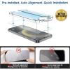 imageamFilm 33Pack AutoAlignment Magnetic OneTouch for Samsung Galaxy S24 5G 62quot Tempered Glass Screen Protector3 Camera Lens Protector30 Seconds Installation 9H Hardness Case Friendly Bubble Free