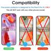 imageamFilm AutoAlignment OneTouch for Google Pixel 9a 63quot Screen Protector 2025 Tempered Glass 30 Seconds Installation Bubble Free Case Friendly AntiScratch 2 PackPixel 9XL67