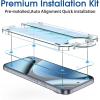 imageamFilm AutoAlignment OneTouch for Google Pixel 9a 63quot Screen Protector 2025 Tempered Glass 30 Seconds Installation Bubble Free Case Friendly AntiScratch 2 PackPixel 1010 Pro63