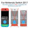 imageamFilm AutoAlignment OneTouch for Nintendo Switch OLED 70quot 2021 Matte Screen Protector Tempered Glass 30 seconds Installation Bubble Free Anti Glare Touch Sensitive Matte Finish 2 PackClear
