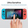 imageamFilm AutoAlignment OneTouch for Nintendo Switch OLED 70quot 2021 Matte Screen Protector Tempered Glass 30 seconds Installation Bubble Free Anti Glare Touch Sensitive Matte Finish 2 PackClear