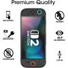 imageamFilm AutoAlignment OneTouch for Nintendo Switch OLED 70quot Screen Protector Tempered Glass 30 seconds Installation Bubble Free AntiScratch Touch Sensitive UltraClear 2 PackSWTCH279