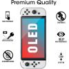 imageamFilm AutoAlignment OneTouch for Nintendo Switch OLED 70quot Screen Protector Tempered Glass 30 seconds Installation Bubble Free AntiScratch Touch Sensitive UltraClear 2 PackSWTCHO70