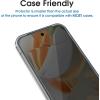 imageamFilm Designed for Google Pixel 1010 Pro  99 Pro Privacy 63quot Screen Protector Ultrasonic Fingerprint Compatible Easy Installation Frame Anti Scratch Bubbles Free Case Friendly2 Pack