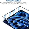 imageamFilm Designed for MacBook Air 15Inch M4 ChipM3 ChipM2 Chip 20232025 Released Tempered Glass Screen Protector Zero Bubbles9H Hardness AntiScratch AntiFingerprint 1 Pack153 inch