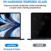 imageamFilm Designed for MacBook Air 15Inch M4 ChipM3 ChipM2 Chip 20232025 Released Tempered Glass Screen Protector Zero Bubbles9H Hardness AntiScratch AntiFingerprint 1 Pack136 inch