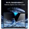 imageamFilm Designed for MacBook Air 15Inch M4 ChipM3 ChipM2 Chip 20232025 Released Tempered Glass Screen Protector Zero Bubbles9H Hardness AntiScratch AntiFingerprint 1 Pack136 inch