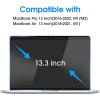 imageamFilm Designed for MacBook Air 15Inch M4 ChipM3 ChipM2 Chip 20232025 Released Tempered Glass Screen Protector Zero Bubbles9H Hardness AntiScratch AntiFingerprint 1 Pack133 inch