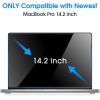 imageamFilm Designed for MacBook Air 15Inch M4 ChipM3 ChipM2 Chip 20232025 Released Tempered Glass Screen Protector Zero Bubbles9H Hardness AntiScratch AntiFingerprint 1 Pack142 inch