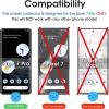 imageamFilm Elastic Screen Protector for Google Pixel 7 Pro Pixel 7 Pro 67 inch Google Pixel 7 Pro 5G Fingerprint ID Compatible HD Clear TPU Film Full Coverage Thermoplastic Polyurethane 2 Pack