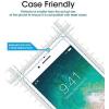 imageamFilm Essential Screen Protector for Apple iPhone SE 3 SE2 iPhone 8 iPhone 7 iPhone 6S iPhone 6 47quot Premium 9H Tempered Glass AntiScratch HDClear and TouchSensitive Case Friendly 2 PackiPhone 66S 47 inch