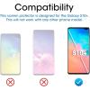 imageamFilm Glass Screen Protector for Galaxy S10 Plus Not Compatible with the Fingerprint Scanner Tempered Glass Dot Matrix with Easy Installation Tray