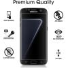 imageamFilm Glass Screen Protector for Galaxy S7 EdgeTempered Glass Dot Matrix Full Screen Coverage