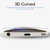 imageamFilm Glass Screen Protector for Galaxy S7 Tempered Glass Dot Matrix 3D Curved with White Border
