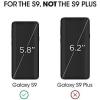 imageamFilm Glass Screen Protector for Galaxy S9 Samsung Galaxy S9 3D Curved Tempered Glass Dot Matrix with Easy Installation Tray Case Friendly Black Microfiber 1 Pack
