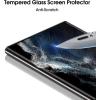 imageamFilm Glass Screen Protector for Samsung Galaxy S22 Ultra 3D Curved with Liquid Dispersion Tech Designed for Fingerprint Reader Upgraded Easier Application Tray Tempered Glass 3 Pack
