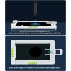 imageamFilm Glass Screen Protector for Samsung Galaxy S22 Ultra 3D Curved with Liquid Dispersion Tech Designed for Fingerprint Reader Upgraded Easier Application Tray Tempered Glass 3 Pack