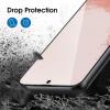 imageamFilm Hybrid Screen Protector for Samsung Galaxy S22 Plus 5g 66 inch Samsung Galaxy S22  5g 66 inch Fingerprint Compatible Camera Lens Protector HD Clear Thermoplastic Elastomers 2 Pack