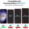 imageamFilm Magnetic Autoalignment OneTouch Tempered Glass Screen Protector  Camera Lens Protector for Samsung Galaxy S23 FE 64 Full Coverage Fingerprint ID Compatible Easy InstallationReusable