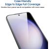 imageamFilm Magnetic Autoalignment OneTouch Tempered Glass Screen Protector  Camera Lens Protector for Samsung Galaxy S23 FE 64 Full Coverage Fingerprint ID Compatible Easy InstallationReusable
