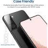 imageamFilm OneTouch Screen Protector for Samsung Galaxy S22 5G 61 Inch 9H Hardness with Camera Lens Protector Easiest to Installation and Bubble Free Tempered Glass 2 PackS22P66