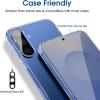 imageamFilm OneTouch Screen Protector for Samsung Galaxy S22 5G 61 Inch 9H Hardness with Camera Lens Protector Easiest to Installation and Bubble Free Tempered Glass 2 PackS2562