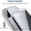 imageamFilm Privacy Screen Protector Samsung Galaxy S22 5g 61 inch with 2 Pack Camera Lens Protector Anti Spy Fingerprint ID Compatible Easy to Installation Hybird 22 PackS25P67
