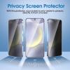 imageamFilm Privacy Screen Protector Samsung Galaxy S22 5g 61 inch with 2 Pack Camera Lens Protector Anti Spy Fingerprint ID Compatible Easy to Installation Hybird 22 PackS24P67