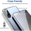 imageamFilm Privacy Screen Protector Samsung Galaxy S22 5g 61 inch with 2 Pack Camera Lens Protector Anti Spy Fingerprint ID Compatible Easy to Installation Hybird 22 PackS24P67