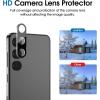 imageamFilm Privacy Screen Protector Samsung Galaxy S22 5g 61 inch with 2 Pack Camera Lens Protector Anti Spy Fingerprint ID Compatible Easy to Installation Hybird 22 PackS2462