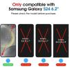 imageamFilm Privacy Screen Protector Samsung Galaxy S22 5g 61 inch with 2 Pack Camera Lens Protector Anti Spy Fingerprint ID Compatible Easy to Installation Hybird 22 PackS2462