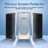imageamFilm Privacy Screen Protector Samsung Galaxy S22 5g 61 inch with 2 Pack Camera Lens Protector Anti Spy Fingerprint ID Compatible Easy to Installation Hybird 22 PackS25P67
