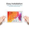 imageamFilm Screen Protector for New iPad 9  iPad 8  iPad 7 Apple Pencil Compatible Tempered Glass 2 Pack