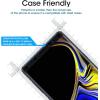 imageamFilm Screen Protector for Samsung Galaxy Note 9 Full Screen Coverage Screen Protector 3D Curved Tempered Glass Dot Matrix with Easy Installation Tray Black 2 Pack